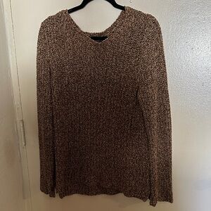 Ralph Lauren Brown Knit Sweater. Quiet Luxury, Preppy, Academia